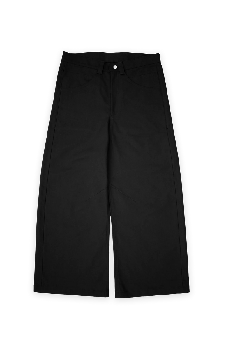 BLACK WIDE PANTS
