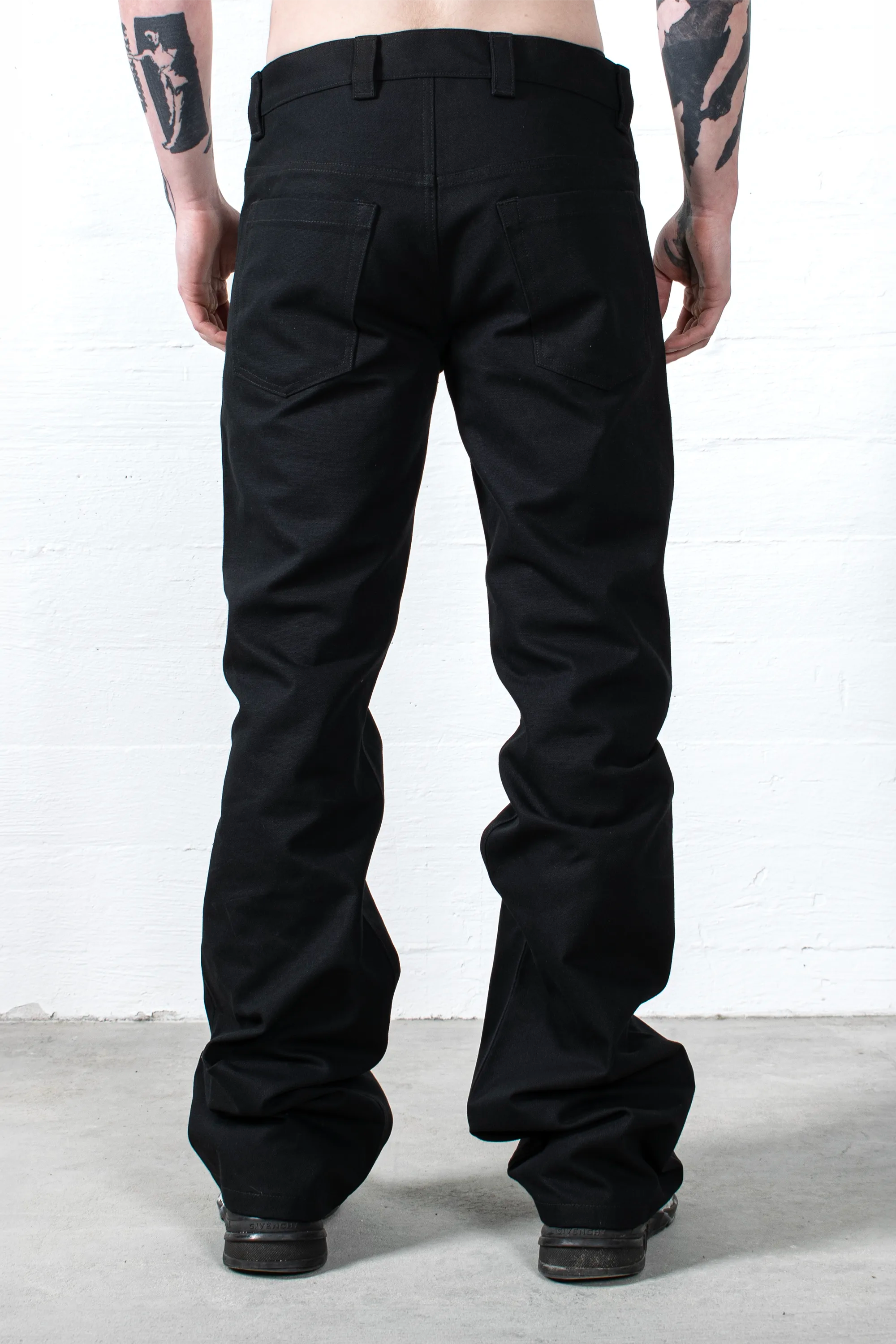 STACKED CANVAS PANTS