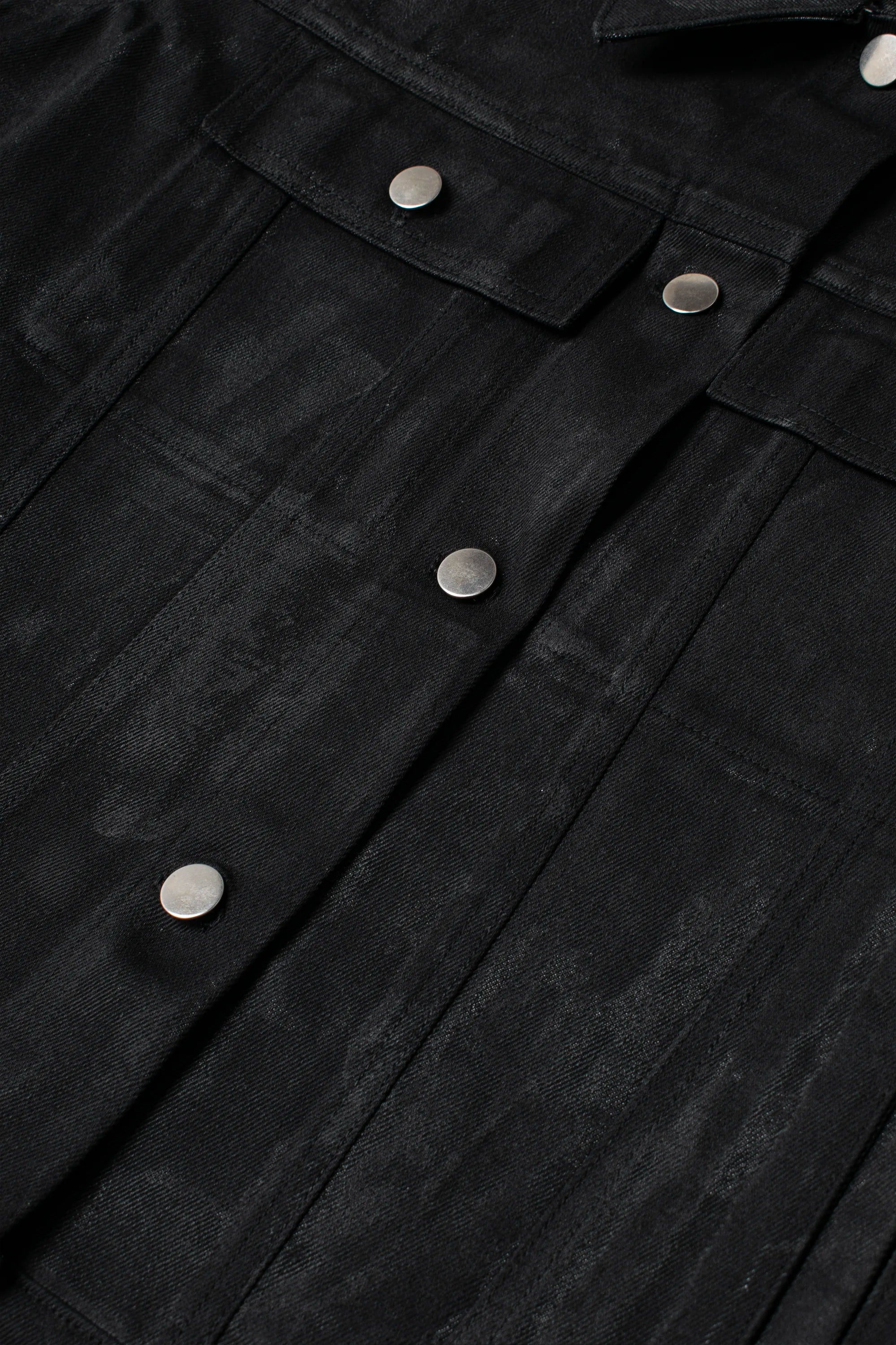 COATED TRUCKER JACKET