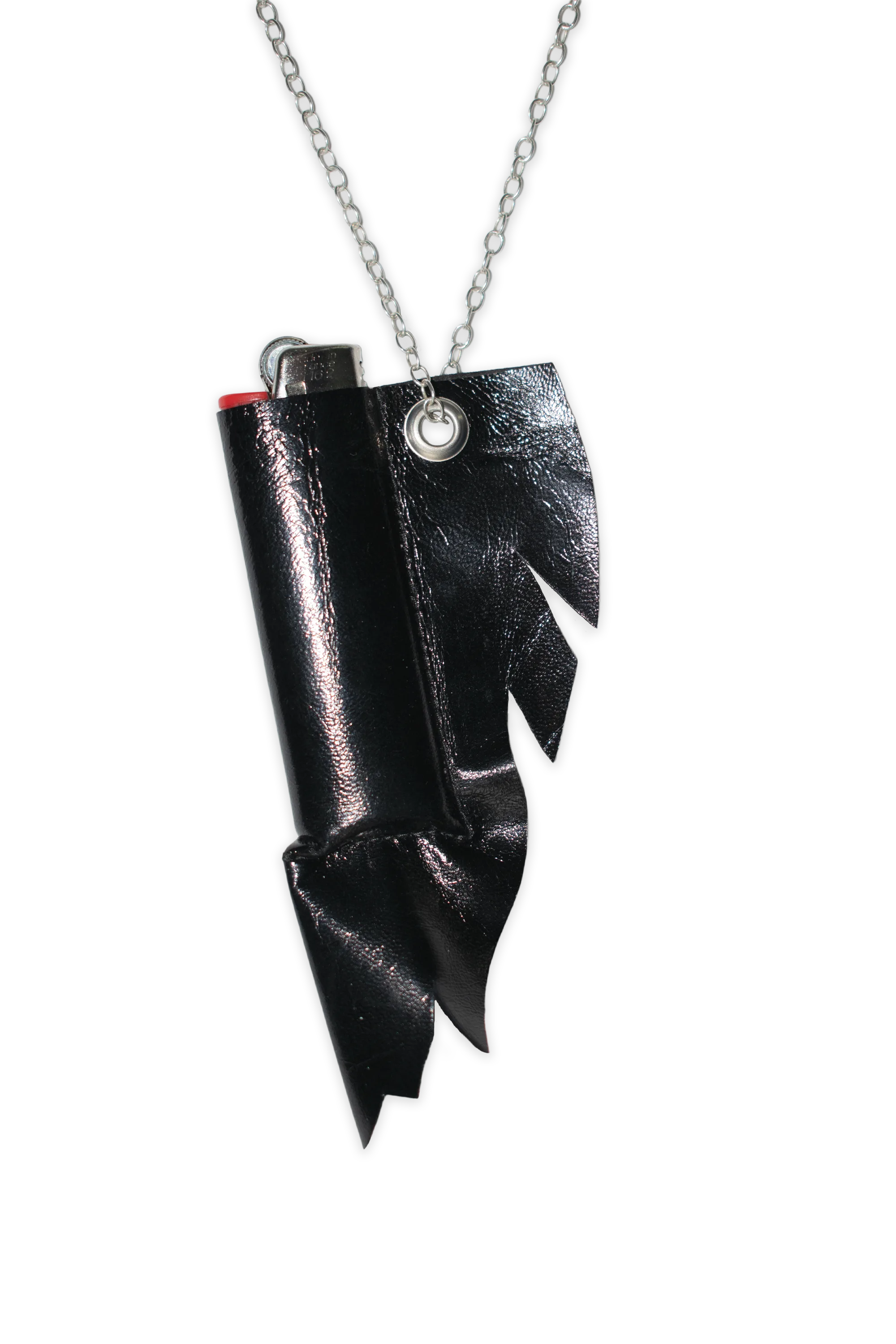 LEATHER LIGHTER NECKLACE
