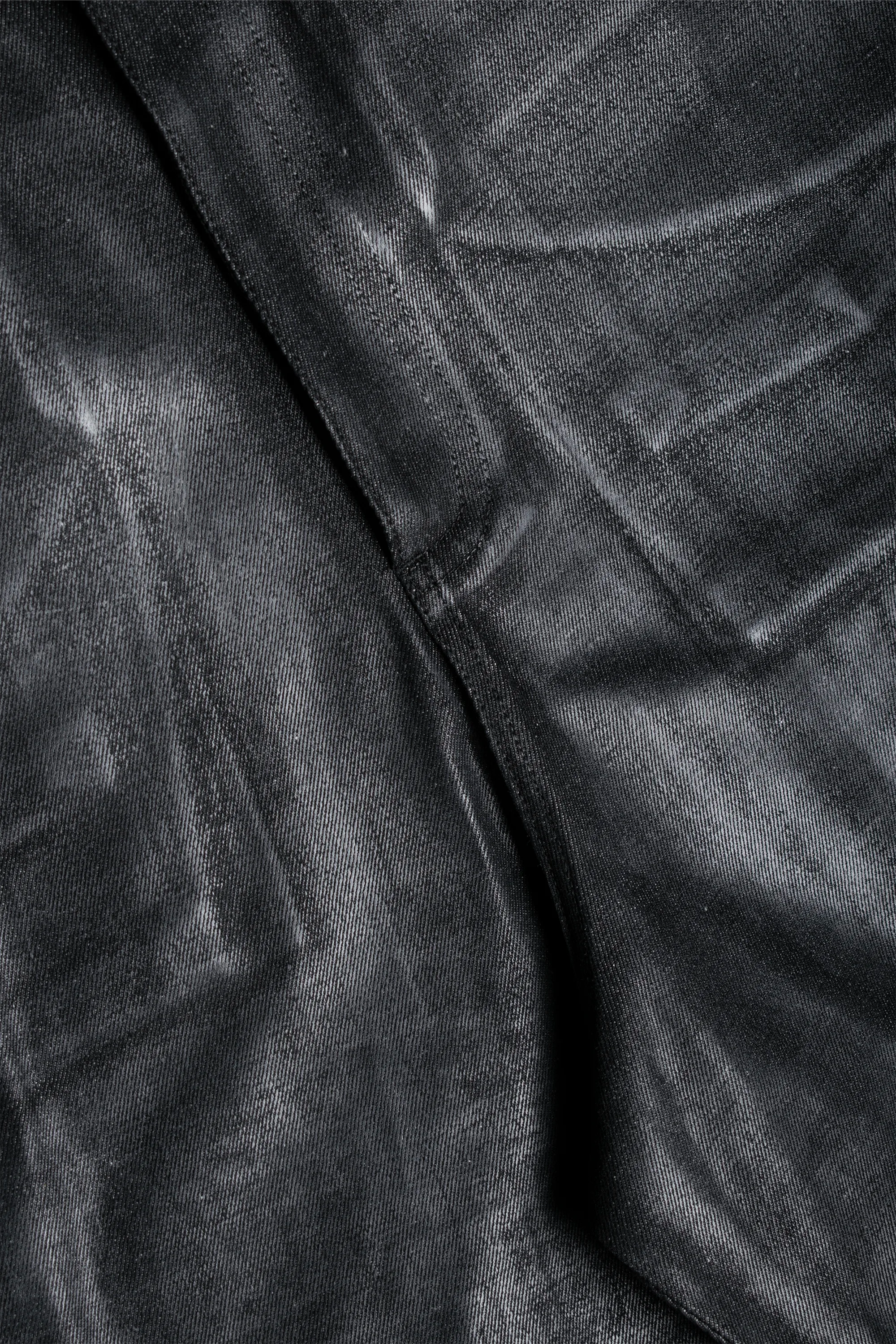 WAXED LAYERED SHORTS