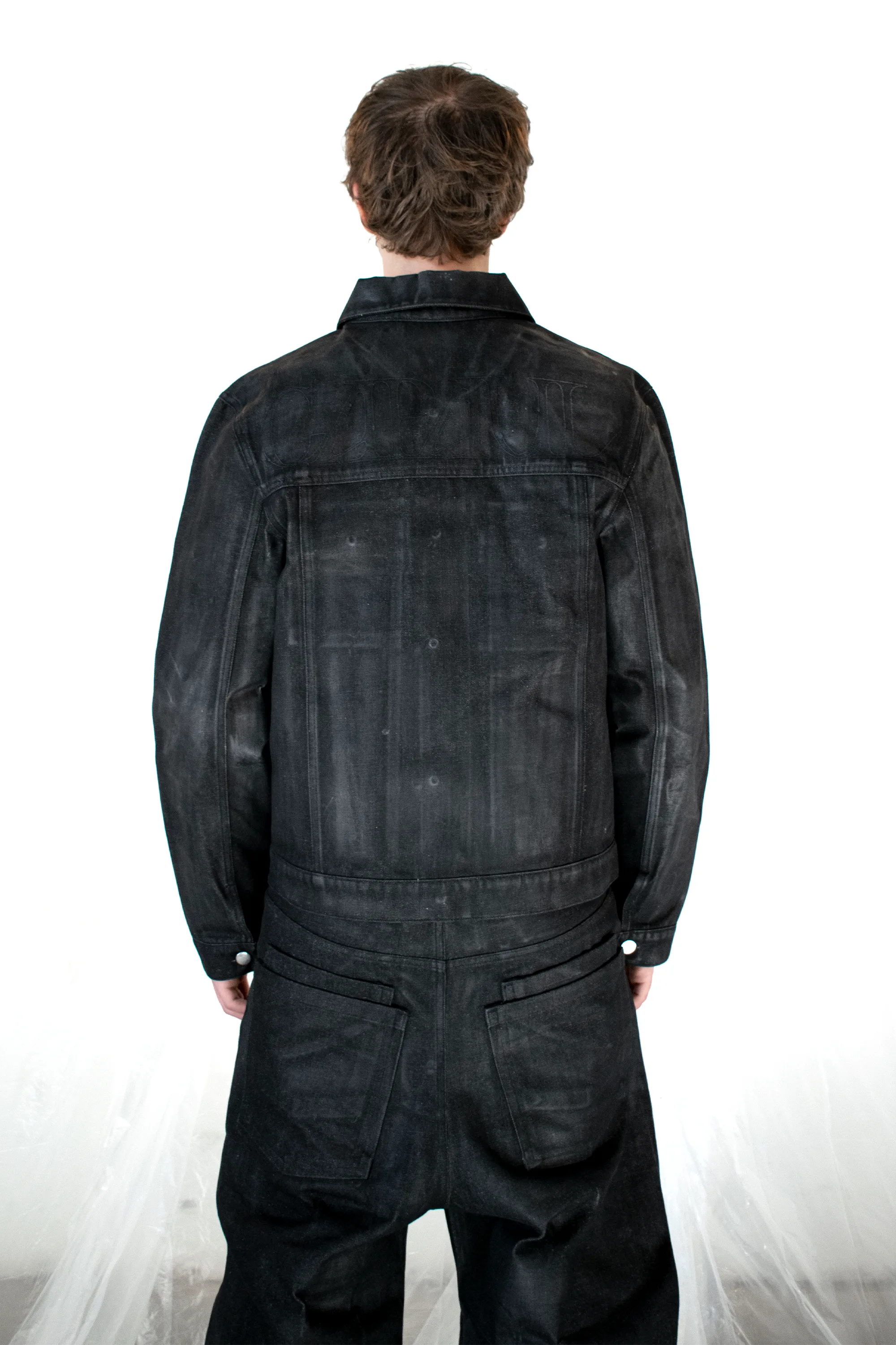 WAXED DENIM JACKET