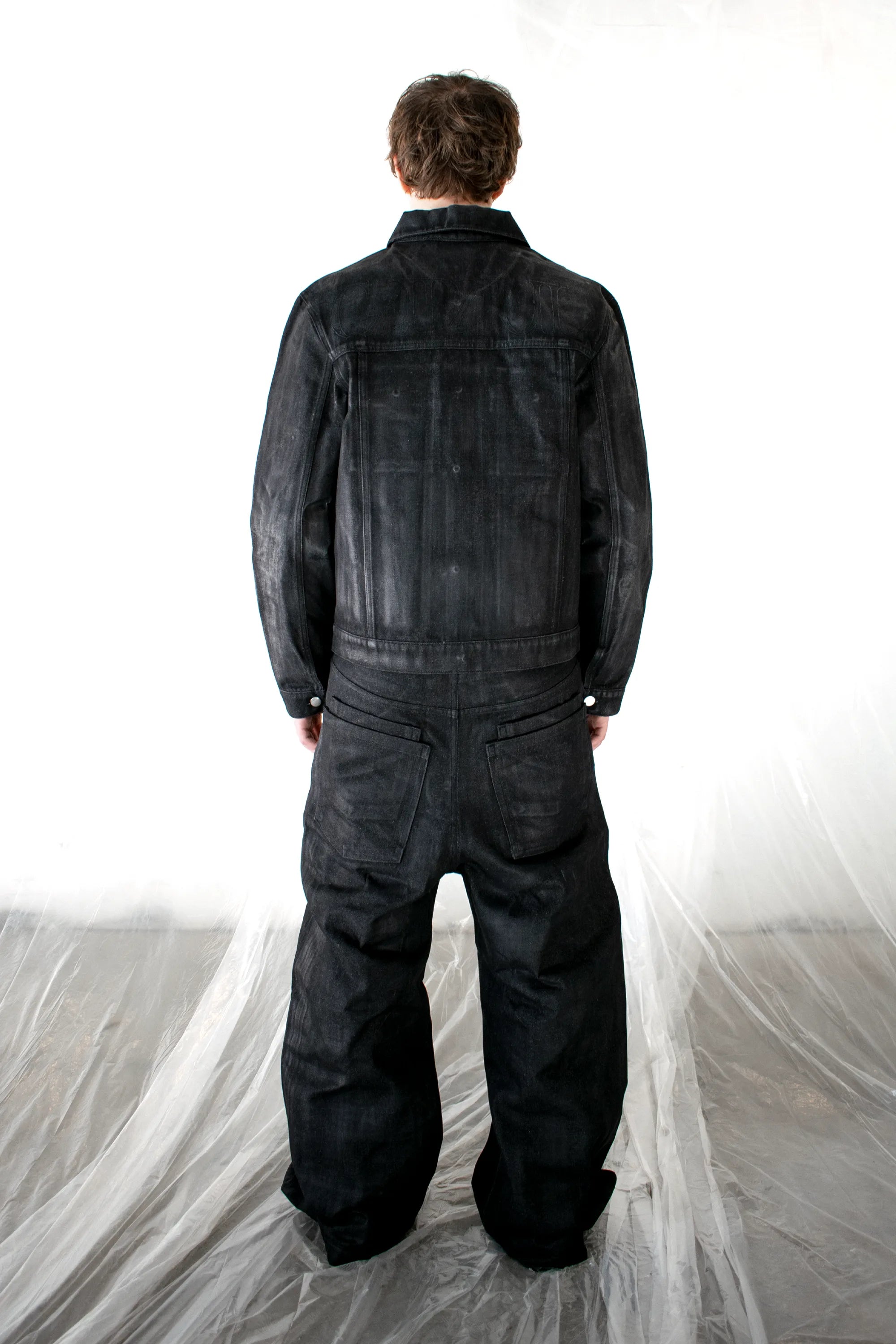 WAXED DENIM JACKET