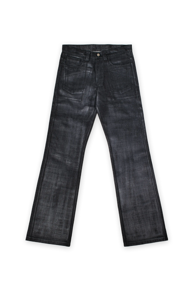 WAXED STACKED JEANS