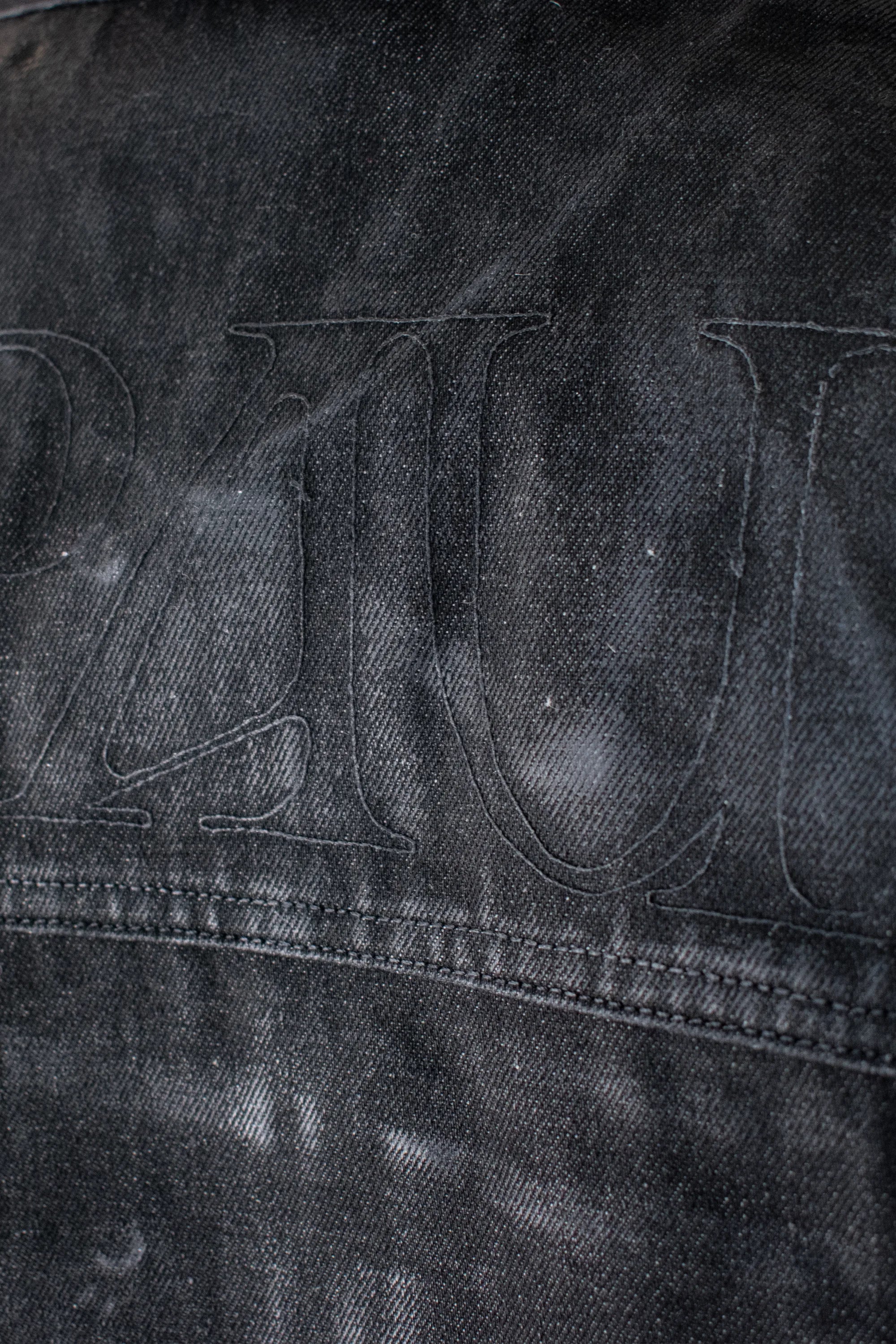 WAXED DENIM JACKET