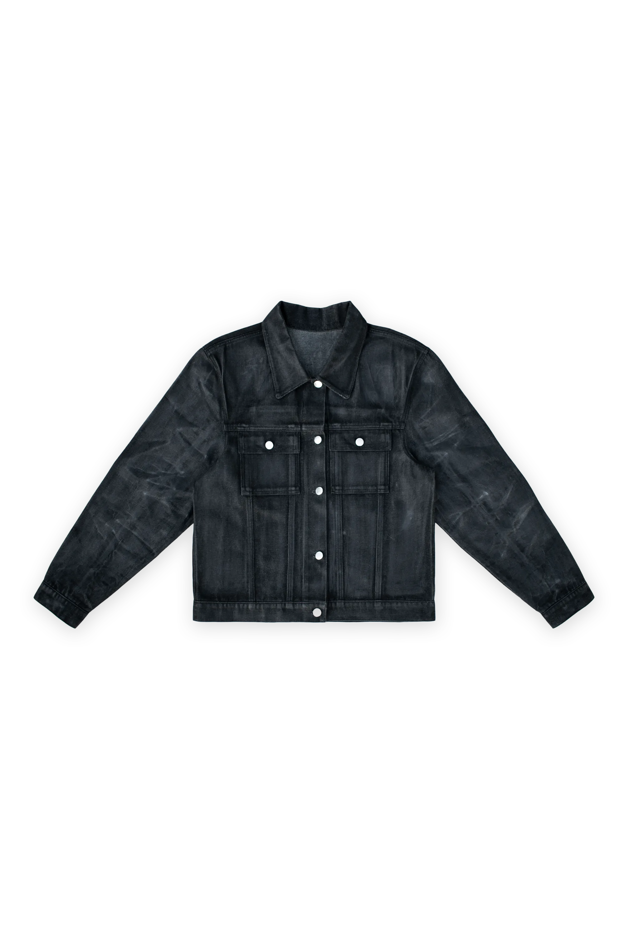 WAXED DENIM JACKET
