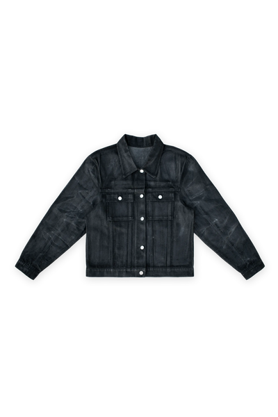 WAXED DENIM JACKET
